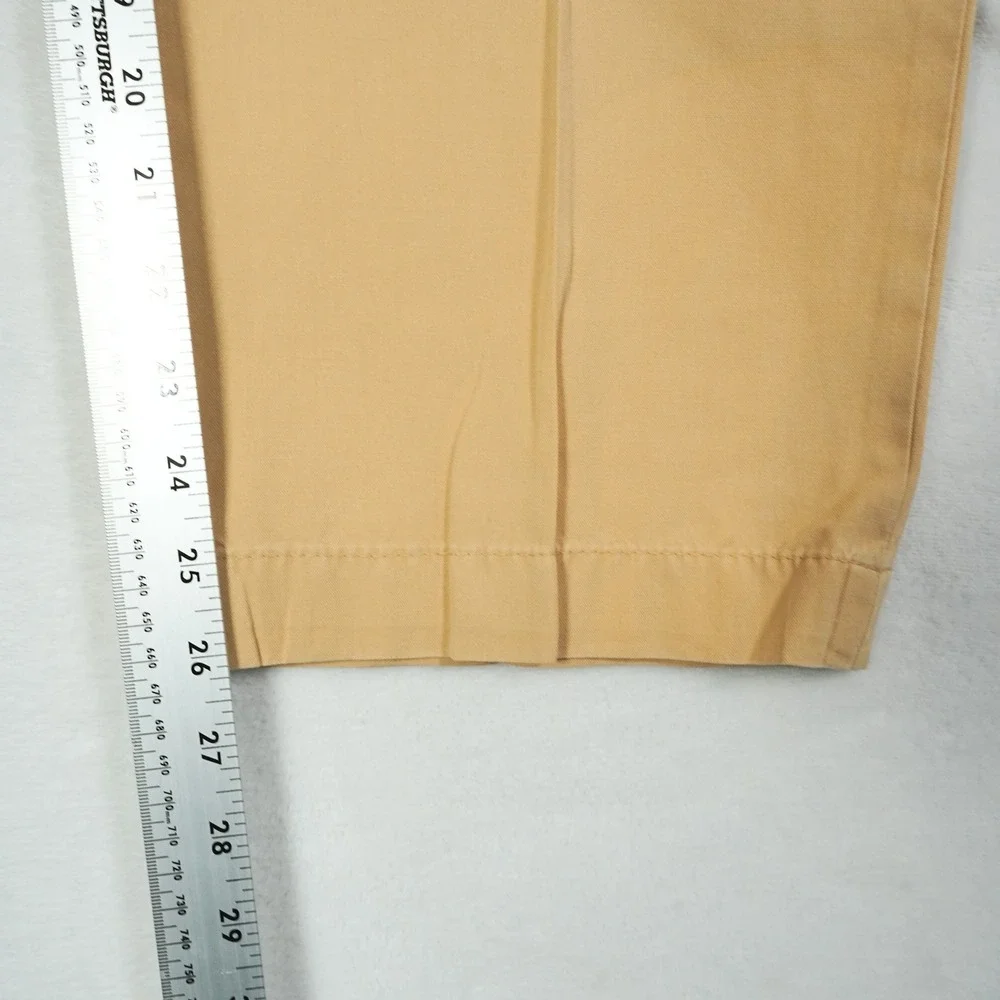 Polo Ralph Lauren Men 40x30 (Fits 39x26) Silk Blend Flat Front‎ Chino Pants